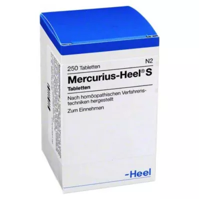 MERCURIUS HEEL S Tabletten, 250 stuks