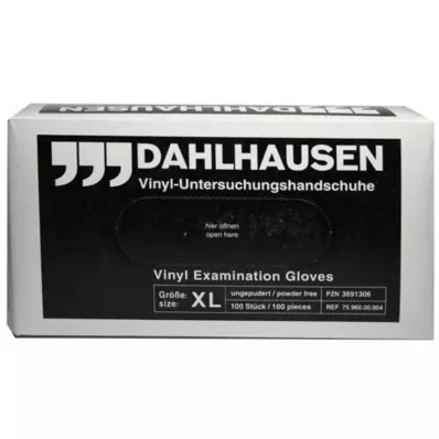 VINYL Handschoenen ongepoederd maat XL, 100 stuks