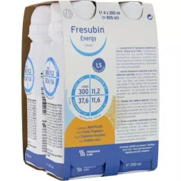 FRESUBIN ENERGY DRINK Multifruit Drinkfles, 4X200 ml