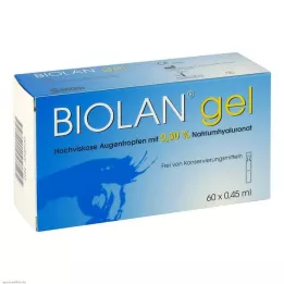 BIOLAN oogdruppels in gel, 60X0,45 ml