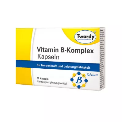VITAMIN B KOMPLEX capsules, 60 st VITAMIN B KOMPLEX capsules, 60 st