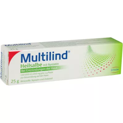 MULTILIND Zalf met nystatine en zinkoxide, 25 g