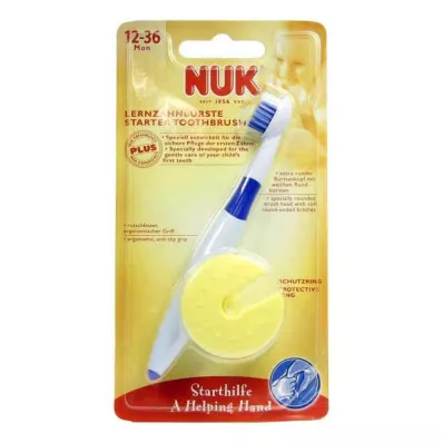 NUK Leren tandenborstel, 1 stuk NUK Leren tandenborstel, 1 stuk