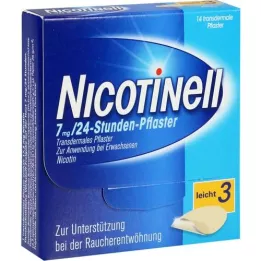 NICOTINELL 7 mg/24-uur pleister 17,5 mg, 14 stuks