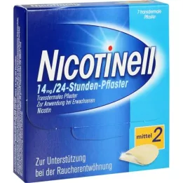 NICOTINELL 14 mg/24-uur pleister 35mg, 7 stuks