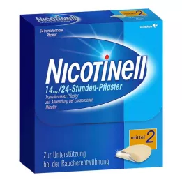 NICOTINELL 14 mg/24-uur pleister 35mg, 14 stuks