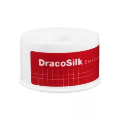 DRACOSILK Rol gips 2,5 cmx5 m, 1 st DRACOSILK Rol gips 2,5 cmx5 m, 1 st