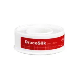 DRACOSILK Rol gips 1,25 cmx5 m, 1 st