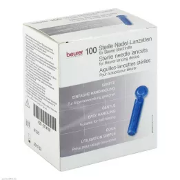 BEURER Naald lancetten steriel, 100 stuks