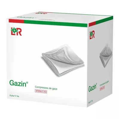 GAZIN Gaas comp.10x10 cm steriel 8x, 30X10 st GAZIN Gaas comp.10x10 cm steriel 8x, 30X10 st