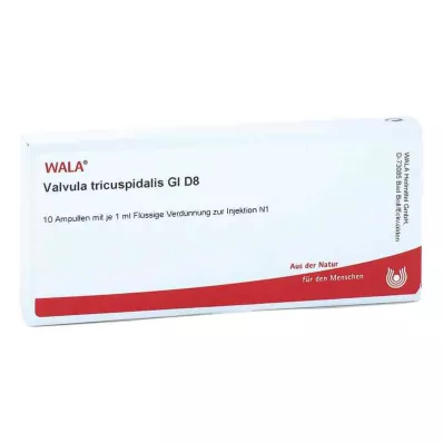 VALVULA tricuspidalis GL D 8 ampullen, 10X1 ml