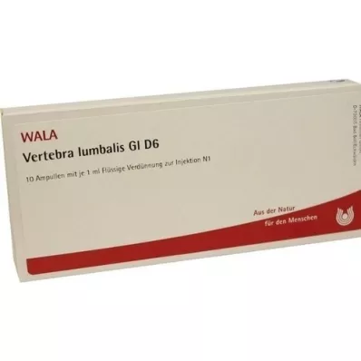 VERTEBRA lumbalis GL D 6 ampullen, 10X1 ml