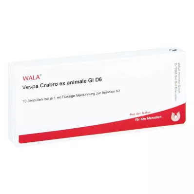 VESPA CRABRO EX animale GL D 6 ampullen, 10X1 ml