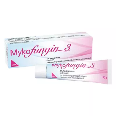 MYKOFUNGIN 3 Vaginale crème 2%, 20 g