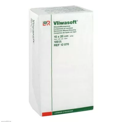 VLIWASOFT Niet-geweven kompressen 10x20 cm niet-steriel 4l., 100 st VLIWASOFT Niet-geweven kompressen 10x20 cm niet-steriel 4l., 100 st