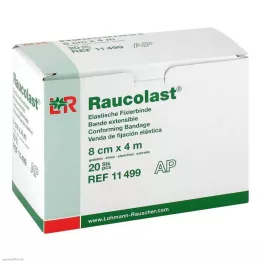 ELAFIX BINDEN Raucolast 8 cm zonder cellofaan, 20 stuks