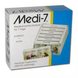 MEDI 7 geneesmiddel dos.f.7 dagen wit, 1 pc