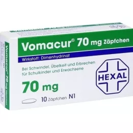 VOMACUR 70 zetpillen, 10 stuks