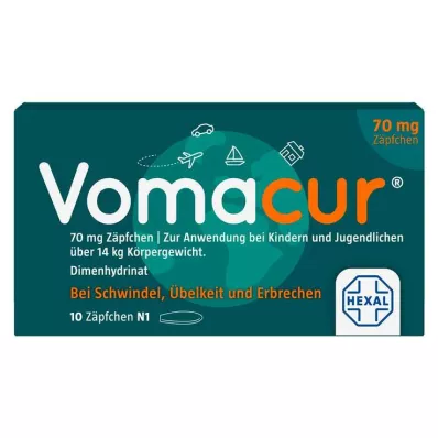 VOMACUR 70 zetpillen, 10 stuks VOMACUR 70 zetpillen, 10 stuks
