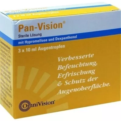 PAN-VISION Oogdruppels, 3X10 ml