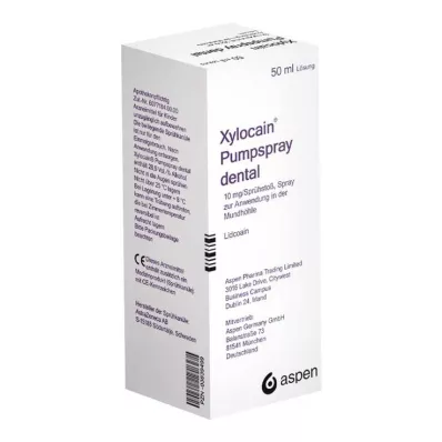 XYLOCAIN PUMPSPRAY DENTAAL, 50 ml