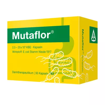 MUTAFLOR harde capsules met enterische capsule, 50 stuks