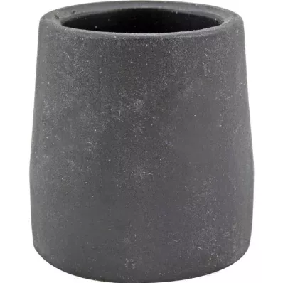 KRÜCKENKAPSEL 28 mm zwart stalen inzetstukken voor looprekken, 1 stuks KRÜCKENKAPSEL 28 mm zwart stalen inzetstukken voor looprekken, 1 stuks