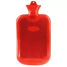 WÄRMFLASCHE Rubber 2 l dubbele lamel, 1 st