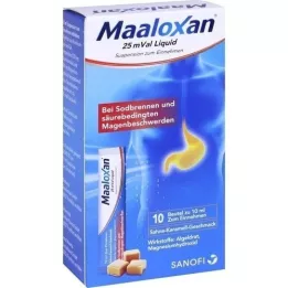 MAALOXAN 25 mVal Vloeistof, 10X10 ml