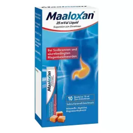 MAALOXAN 25 mVal Vloeistof, 10X10 ml