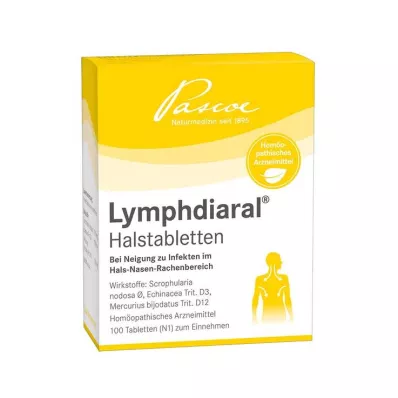 LYMPHDIARAL HALF TAFELS, 100 stuks LYMPHDIARAL HALF TAFELS, 100 stuks