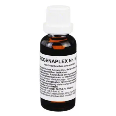 REGENAPLEX Nr.51 fN druppels, 30 ml REGENAPLEX Nr.51 fN druppels, 30 ml