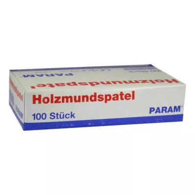 MUNDSPATEL Houten karton, 100 stuks