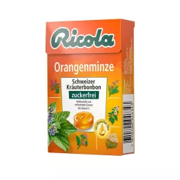 RICOLA o.Z.Box Sinaasappel Mint Snoepjes, 50 g