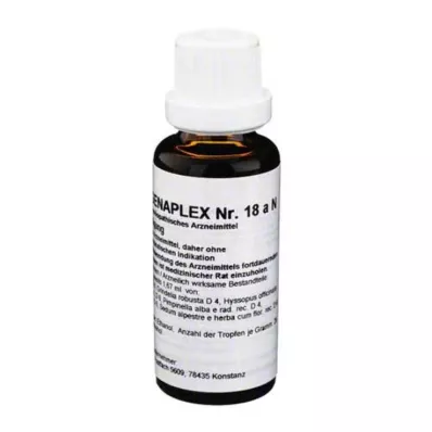 REGENAPLEX Nr.18 aN druppels, 30 ml REGENAPLEX Nr.18 aN druppels, 30 ml