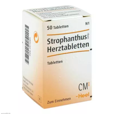STROPHANTHUS COMP.Harttabletten, 50 stuks STROPHANTHUS COMP.Harttabletten, 50 stuks