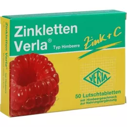 ZINKLETTEN Verla Framboos zuigtabletten, 50 Capsules