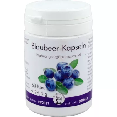 BLAUBEER Capsules, 60 stuks