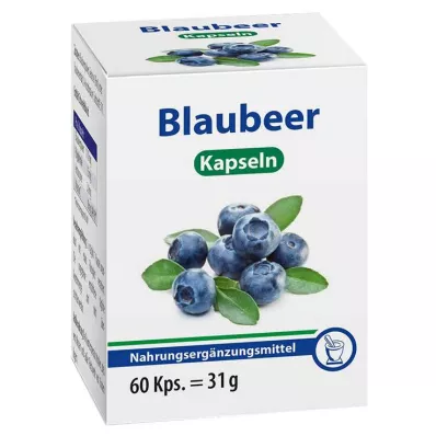 BLAUBEER Capsules, 60 stuks