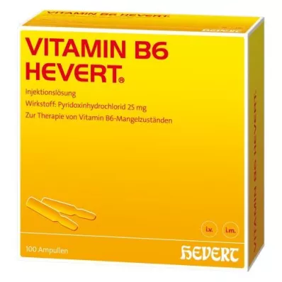 VITAMIN B6 HEVERT Ampullen, 100X2 ml