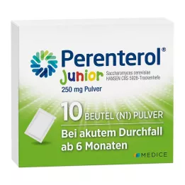 PERENTEROL Junior 250 mg poederzakje, 10 stuks