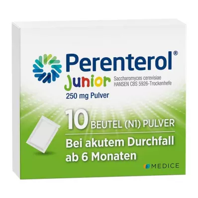 PERENTEROL Junior 250 mg poederzakje, 10 stuks PERENTEROL Junior 250 mg poederzakje, 10 stuks