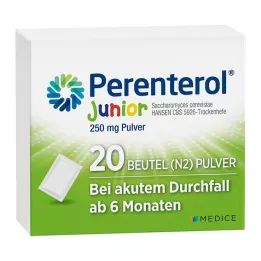 PERENTEROL Junior 250 mg poederzakje, 20 stuks