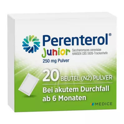 PERENTEROL Junior 250 mg poederzakje, 20 stuks PERENTEROL Junior 250 mg poederzakje, 20 stuks