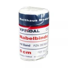 NABELBINDE Ypsidal 6 cm, 1 stuk
