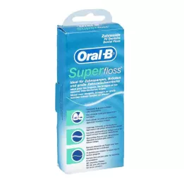 ORAL-B Tandzijde Superfloss, 1 st