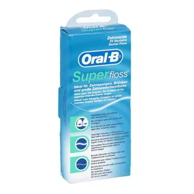 ORAL-B Tandzijde Superfloss, 1 st ORAL-B Tandzijde Superfloss, 1 st