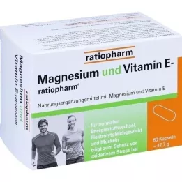 MAGNESIUM UND VITAMIN E-ratiopharm capsules, 60 stuks