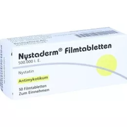 NYSTADERM Filmomhulde tabletten, 50 stuks