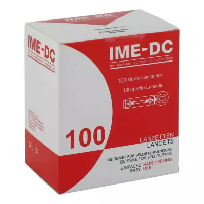 IME-DC Lancetten/naalden voor prikapparaat, 100 stuks IME-DC Lancetten/naalden voor prikapparaat, 100 stuks